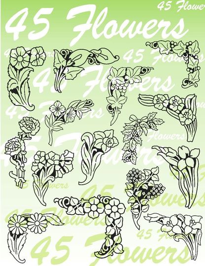 Discover 45 Flowers Vector Clipart
