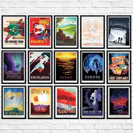 Discover NASA Space Art Pick and Mix Space Gifts