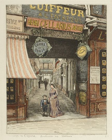 Discover Antique French Art Print - Victorian Wall Decor
