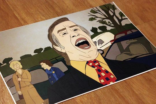 Discover Alan Partridge shouting Dan.