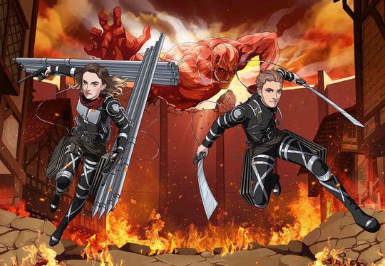 Discover Customized Attack on Titan Anime Portrait