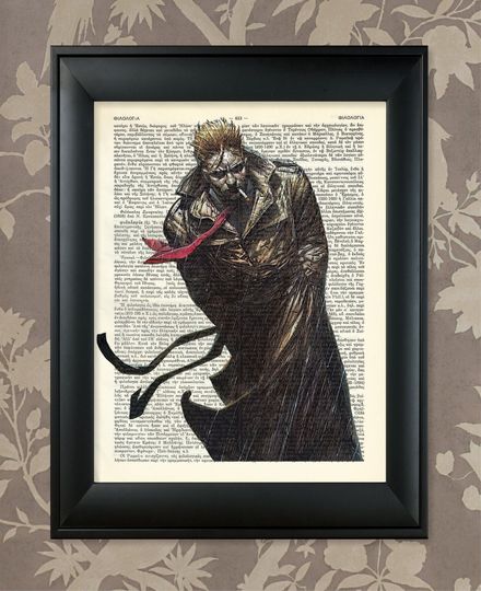 Discover Constantine Hellblazer Art Print