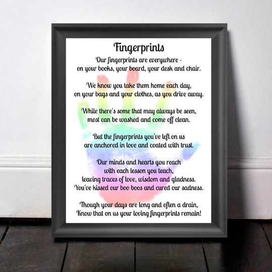 Discover Teacher Appreciation Gift Print