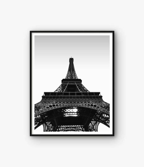 Discover Eiffel Tower Paris Art Print - Beautiful France Wall Decor