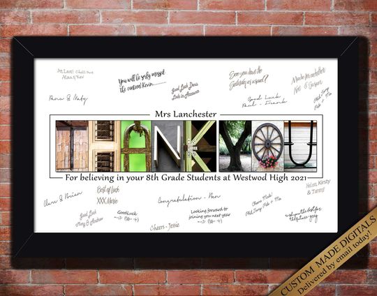 Discover Customized Teacher Gifts for Appreciation