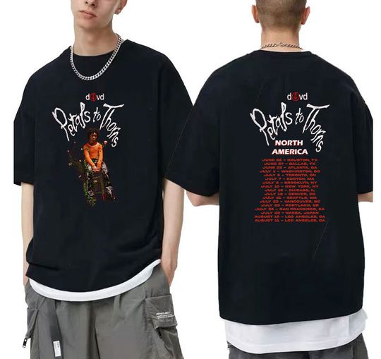 Discover D4vd Petals to Thorns Tour 2023 Shirt