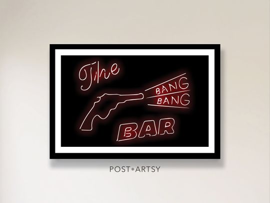 Discover TV Show Movie Poster Print Coffee and Cherry Pie Cult Classic Bar Decor Pop Culture Wall Art for Friend