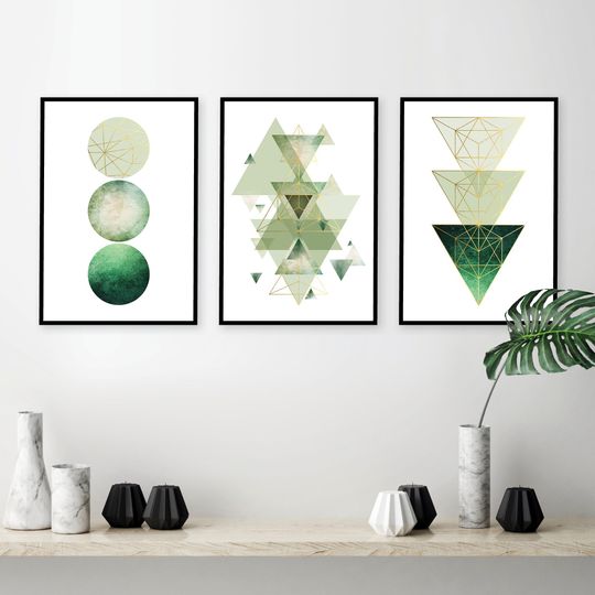 Discover Set of 3 prints, Print Set, Downloadable Prints, Minimalist Poster, Scandinavian Print, Geometric Print, Scandinavian Poster, Scandinave Art