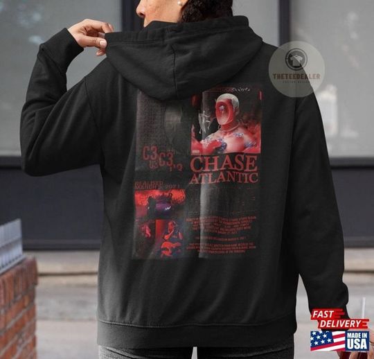 Discover Limited Chase Atlantic Unisex Premium Hoodie Beauty In Death Album Poster Merch Mitchel Cave