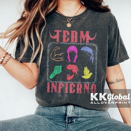 Discover Team infierno wendy guevara funny saying pc t shirt