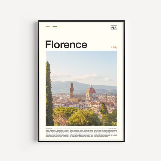 Discover Florence Italy Art Print - Scenic Travel Wall Art