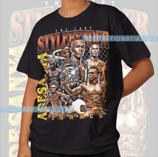 Discover Vintage Israel Adesanya  t-shirt