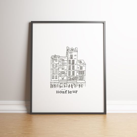 Discover Honfleur print