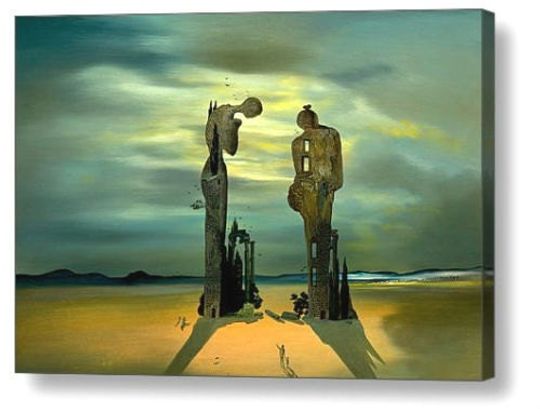 Discover Salvador Dali "Reminiscence Archeological" Repro Canvas Box/ Photo/ Art Print A4, A3, A2, A1, A0