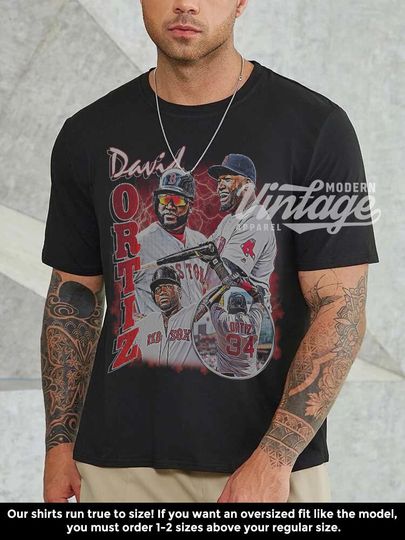 Discover David Ortiz Shirt, Baseball shirt