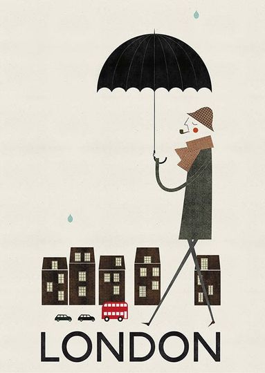 Discover London print