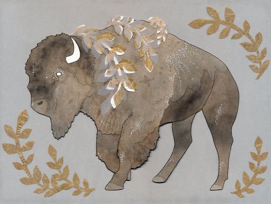 Discover Imperial Bison print