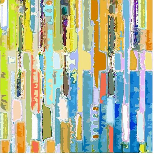 Discover Colorful Modern Abstract Art Print