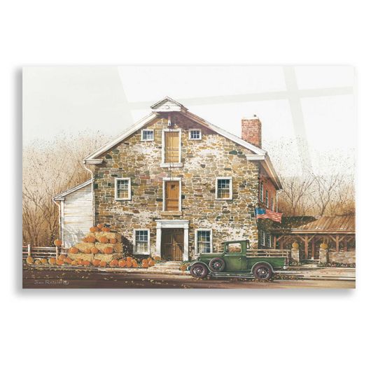 Discover Acrylic Glass Wall Art 'Fall is in the Air' by John Rossini