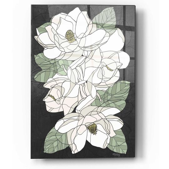 Discover Acrylic Glass Wall Art 'Cascading Magnolias' by Heidi Kuntz