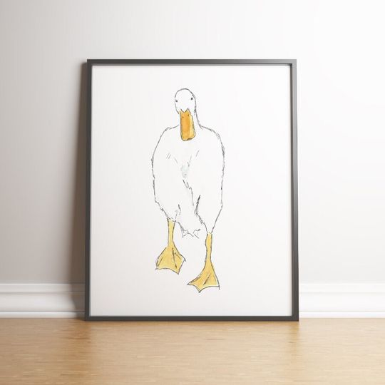 Discover Duck print