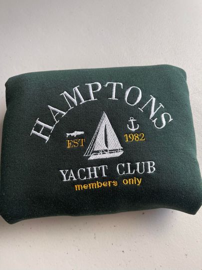 Discover Hamptons Embroidered Sweater