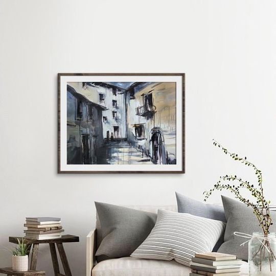 Discover Cityscape Urban Art Print for Dorm and Living Room