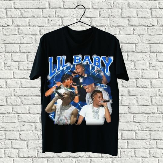 Discover Vintage Lil Baby Graphic T-Shirt