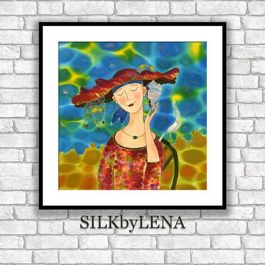 Discover Giclee Fine Art Portrait Modern Painting