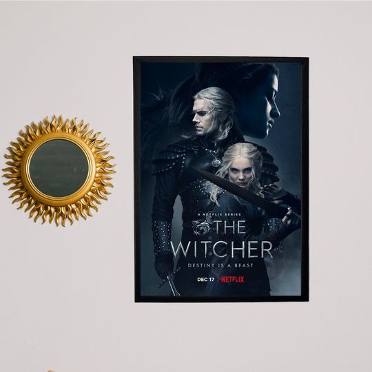 Discover The Witcher Season Movie Poster - Movie Series Print - Dorm Room Wall Decor - Polypropylene print - Multiple size options