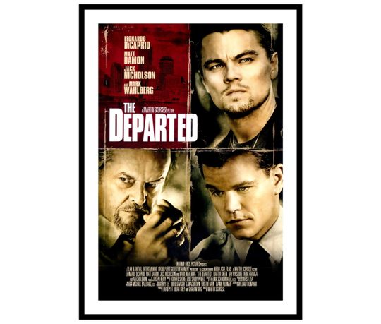 Discover The Departed Movie Poster Print