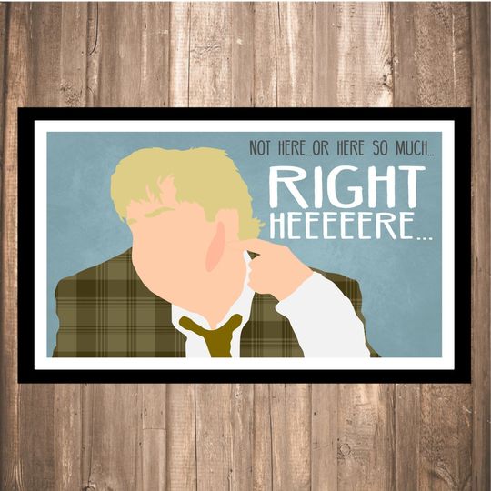 Discover INSTANT DOWNLOAD - Tommy Boy "Right Here" Print