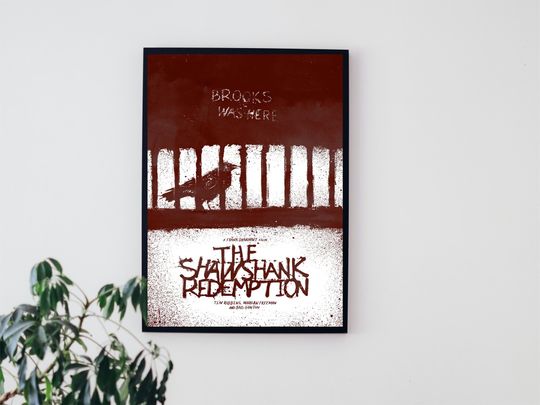 Discover The Shawshank Redemption Movie Poster Film/Room Decor Wall Art/Poster Gift/Adhesive Poster/Polypropylene prints