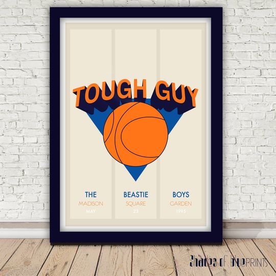 Discover Beastie Boys "Tough Guy" - Concert at Madison Square Garden - May 23rd, 1995 - Gicle print