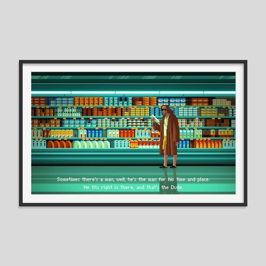 Discover The Big Lebowski Large Poster
