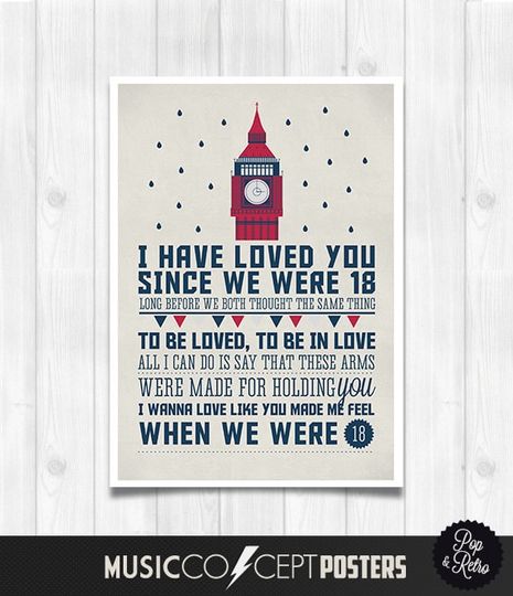 Discover One Direction Print - Big Ben Music Art