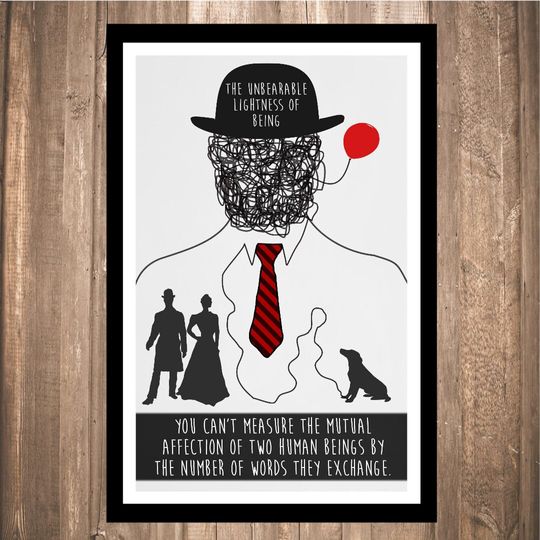 Discover INSTANT DOWNLOAD - The Unbearable Lightness of Being Print