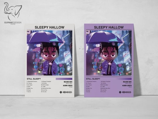 Discover Still Sleep? Album Poster | Sleepy Hallow | Album Poster | Wall Art Printing