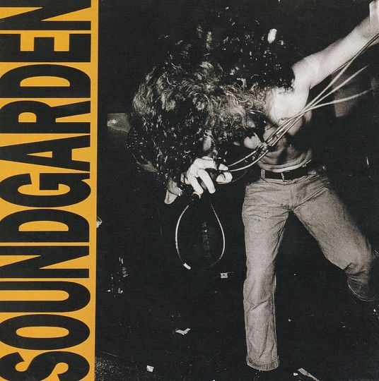 Discover Original Vintage Miniature Poster With Black Card Frame - Soundgarden - Louder Than Love