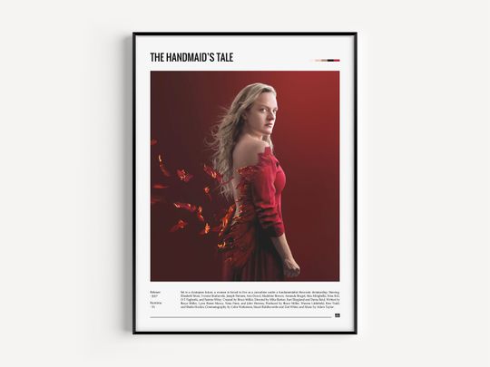 Discover The Handmaid's Tale Minimalist Poster - Art Print for Fans