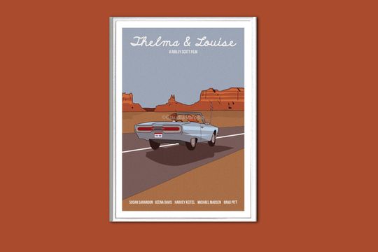 Discover Thelma & Louise movie poster print in various sizes