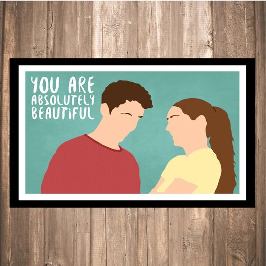 Discover INSTANT DOWNLOAD - The Spectacular Now "Absolutely Beautiful" Print