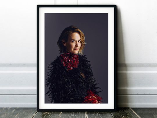 Discover Sarah Paulson Poster - Three Size A3, A4 and A5 - Unframed - Wall Art