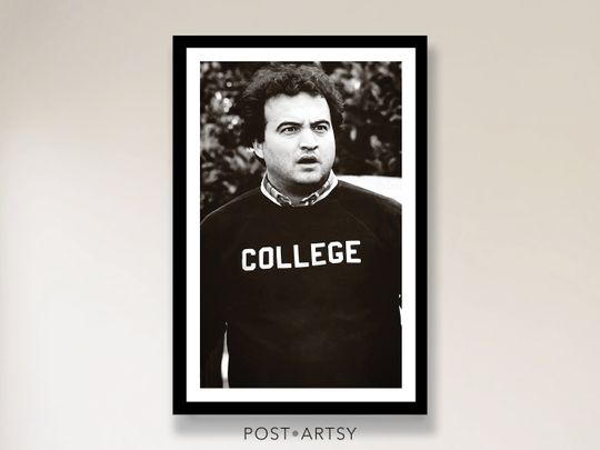 Discover Funny Movie Poster College Poster Print Funny 70's Movie Classic Comedy Iconic Fraternity Delta Tau Chi Wall Art Gift