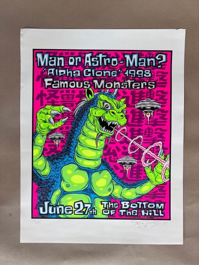 Discover Poster: Alan Forbes, Bottom of the Hill (SF/CA, 6/27/98