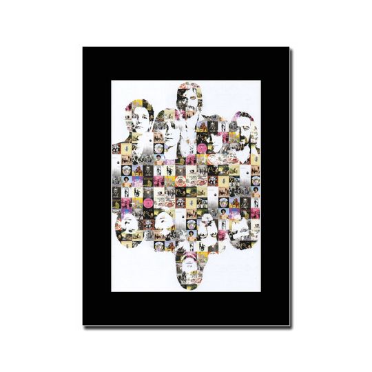 Discover Fleetwood Mac Through Time Matted Mounted Artwork