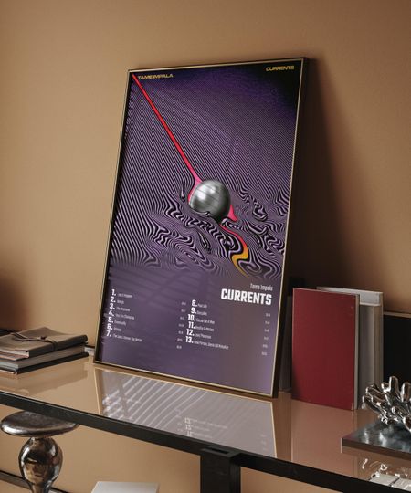 Discover Tame Impala - Currents | Album Cover Poster For Home Wall Art