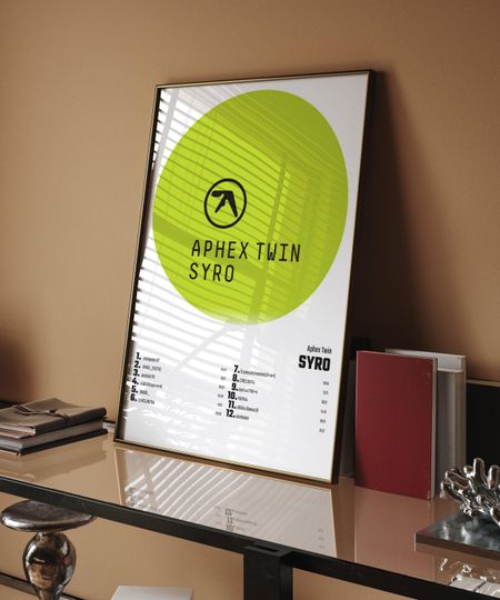 Discover Aphex Twin - Syro  Album Cover Poster For Home Wall Art