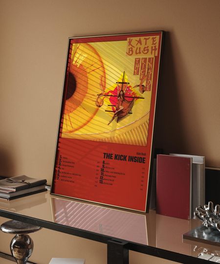 Discover Kate Bush - The Kick Inside  Album Cover Poster For Home Wall Art