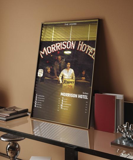 Discover The Doors - Morrison Hotel  Album Cover Poster For Home Wall Art